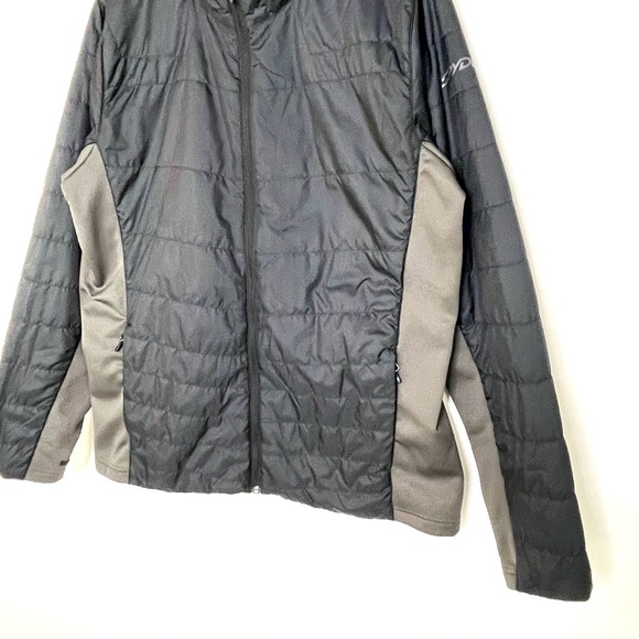 Mens | Spyder Peak Zip Insulated Mid Layer Puff Ski Jacket | Midnight Blue Grey - Picture 10 of 16